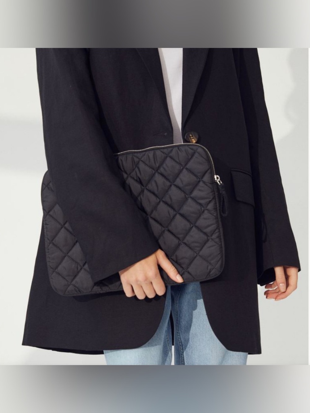 H&M Laptop Case Quilted Laptop Sleeve Brand new !